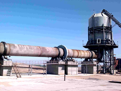 氧化鋅回轉窯 氧化鋅回轉窯