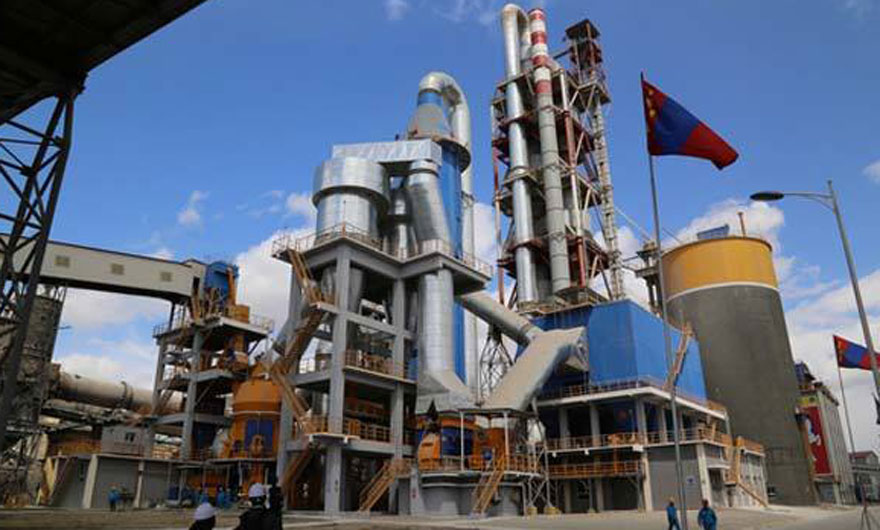 廣西玉林時產800噸幹法水泥生（shēng）產